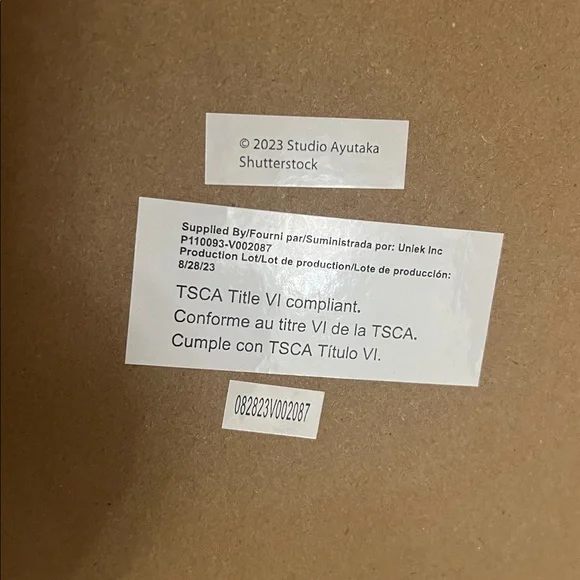 Black and White Dog Leash Holder/ organizer - Picture 3 of 3